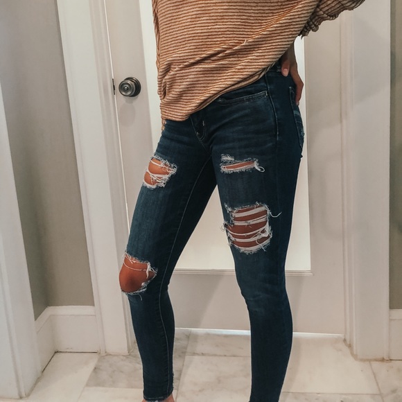 American Eagle Outfitters Denim - american eagle super super stretch jeggings